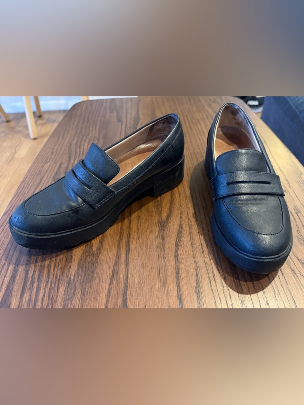 Naturalizer Lug Sole Soul Nova Loafers